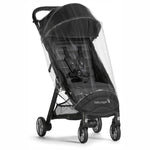 Baby Jogger City Tour 2 Stroller in Pitch Black with Weather Shield & Belly Bar