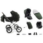 Babystyle Prestige 12 Piece Bundle - Classic Chrome Chassis