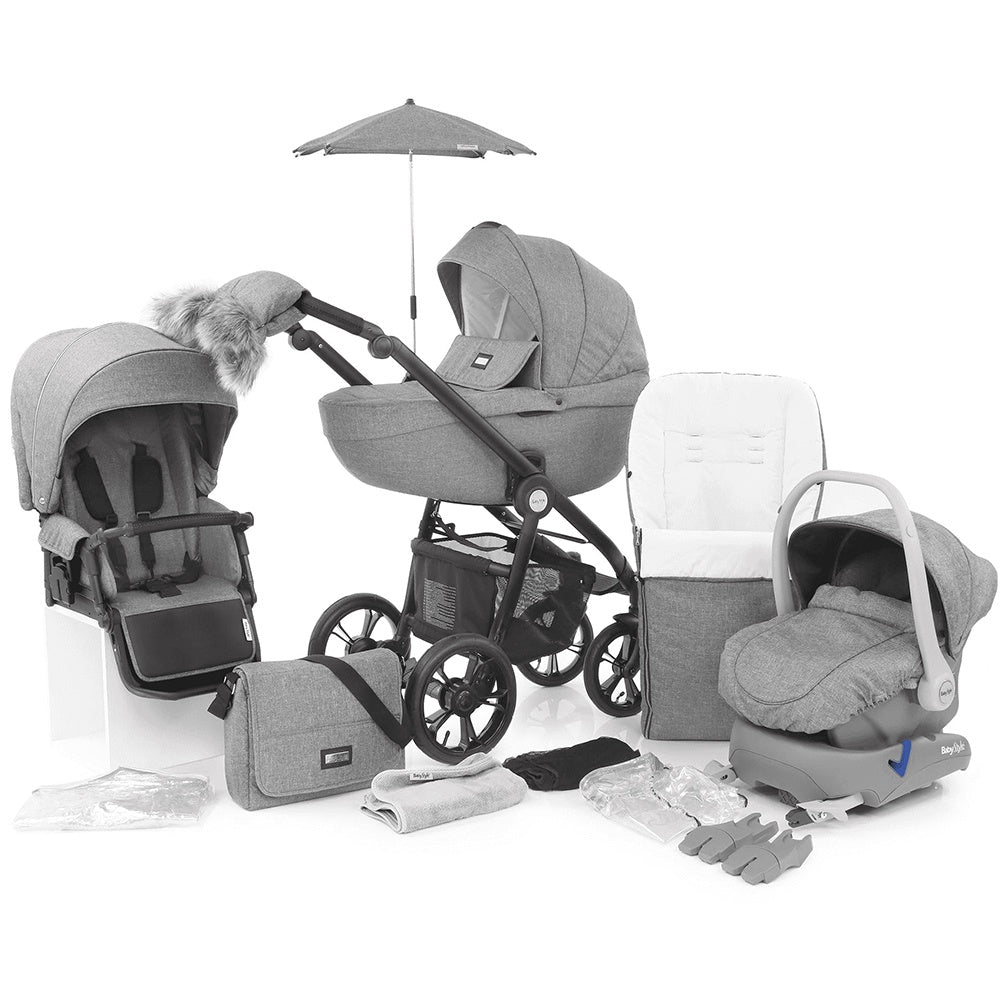 Babystyle Prestige Nimbus Special Edition Travel System Grey