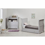 East Coast Alaska Sleigh Cot Bed with Drawer