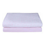 Clair De Lune Stars & Stripes 2 Pack Fitted Sheets - Cot