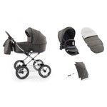 Babystyle Prestige Pram Bundle - Classic Chrome Chassis