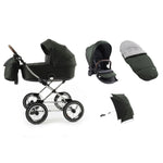 Babystyle Prestige Pram Bundle - Classic Chrome Chassis