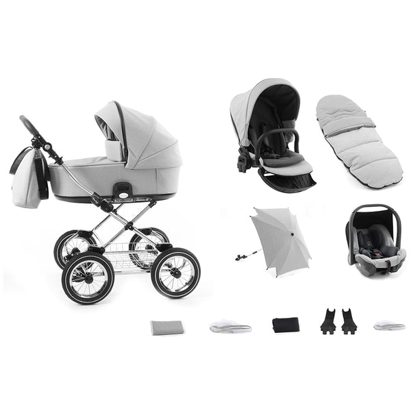 Babystyle Prestige 12 Piece Bundle - Classic Chrome Chassis