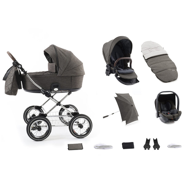 Babystyle Prestige 12 Piece Bundle - Classic Chrome Chassis