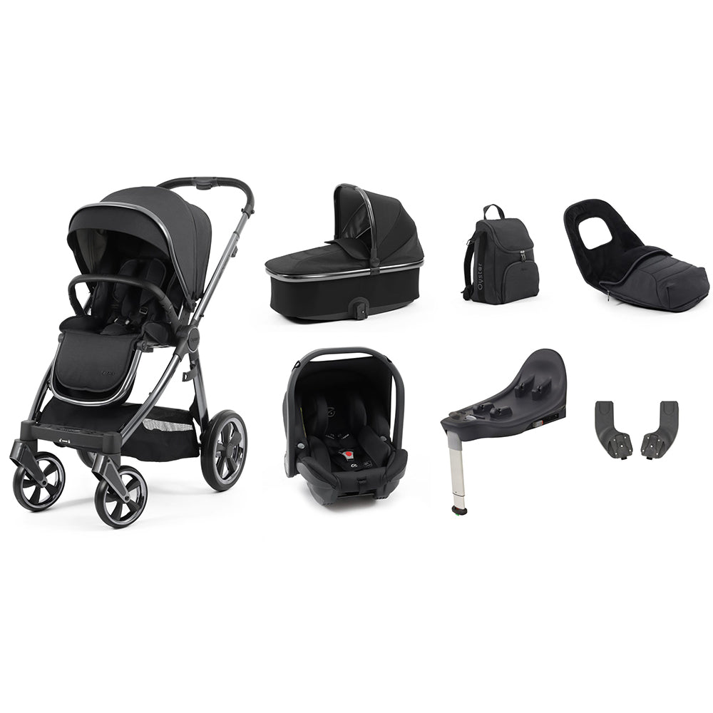Oyster Travel System Luxury Package Carbonite - Main Image