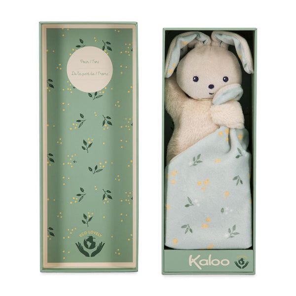 Kaloo Carre Douceur Doudou Rabbit - Citrus Bouquet