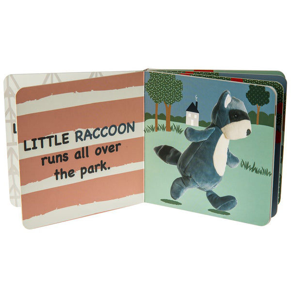 Leika Little Raccoon Board Book