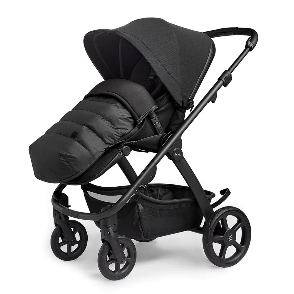 Silver cross footmuff black cheap