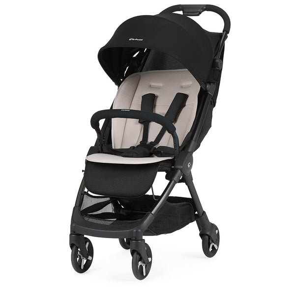 Bebecar Piuma Stroller - Black/Beige
