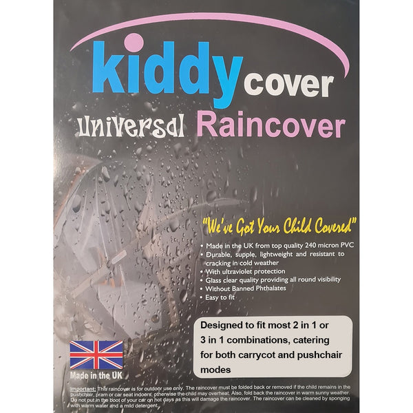 KiddyCover Unizip Universal Rain Cover