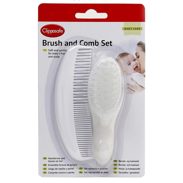 Clippasafe Brush And Comb