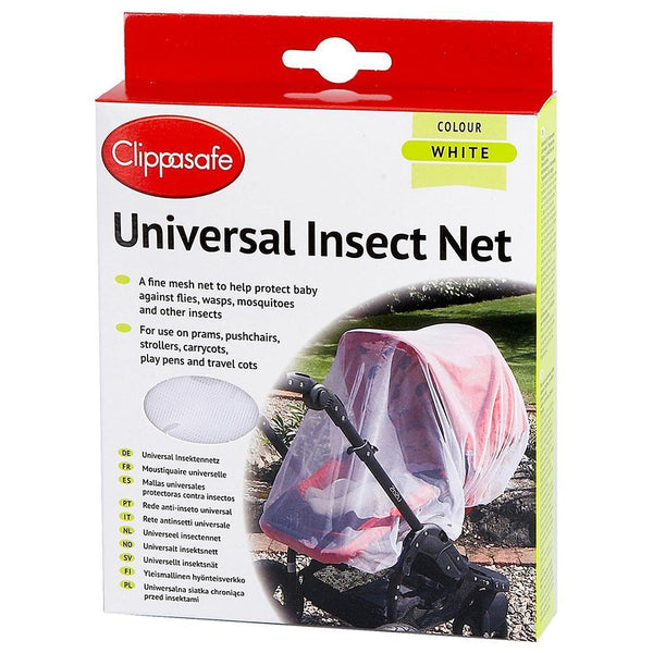 Clippasafe Universal Pram Insect Net White