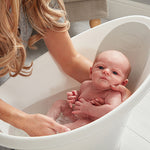 Shnuggle Baby Bath with Plug & Foam Backrest