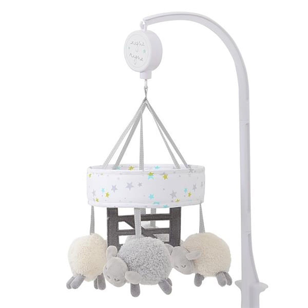 East Coast Counting Sheep Musical Cot Mobile