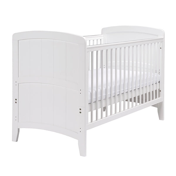 East Coast Venice Cot Bed White