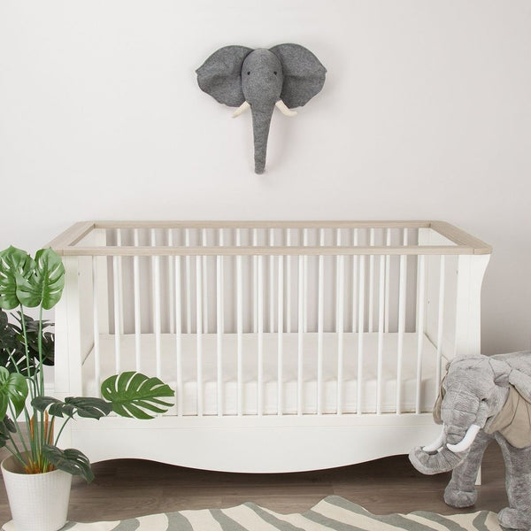 Cuddle Co Felt Elephant Head Wall Decor
