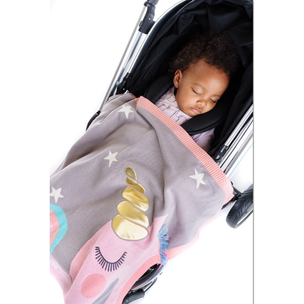 Bizzi Growin Unicorn Blanket