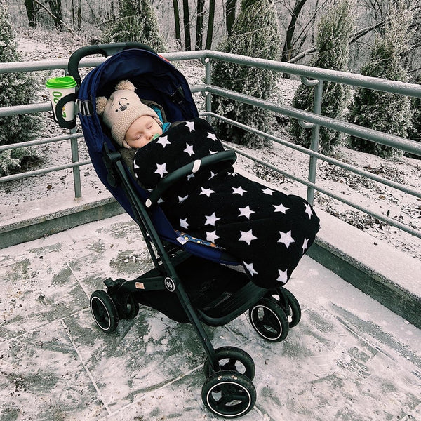 Clair de Lune Star Fleece Footmuff
