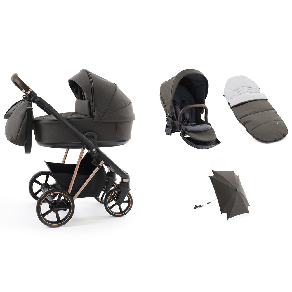 Babystyle Prestige Pram Bundle - Vogue Chassis – DeWaldens Pram Centre