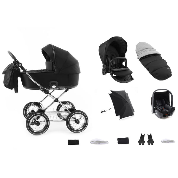 Babystyle Prestige 12 Piece Bundle - Classic Chrome Chassis