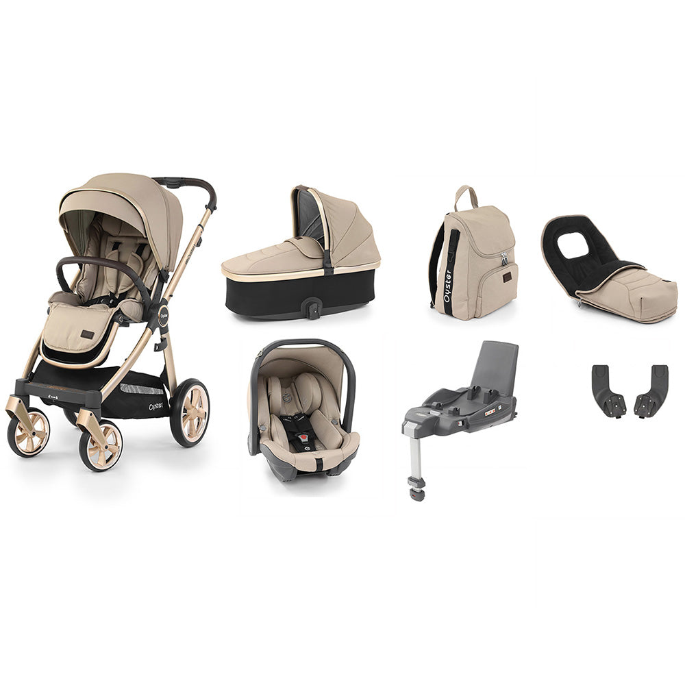 Oyster Stroller Bundles Special Editions Luxury Champagne Rose Gold