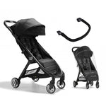 Baby Jogger City Tour 2 Stroller in Pitch Black with Weather Shield & Belly Bar