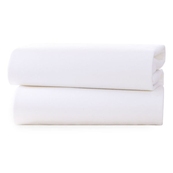 Clair de Lune 2 Pack Fitted Cotton Sheets - Cot