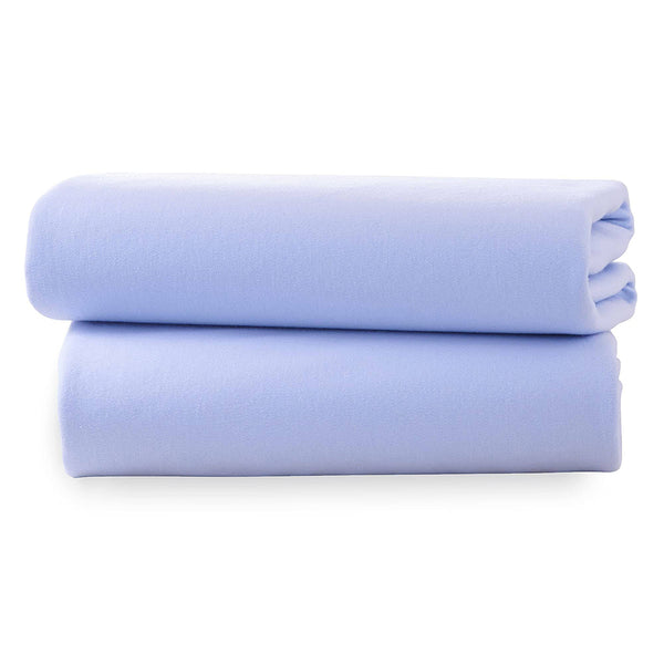 Clair de Lune 2 Pack Fitted Cotton Sheets - Cot Bed