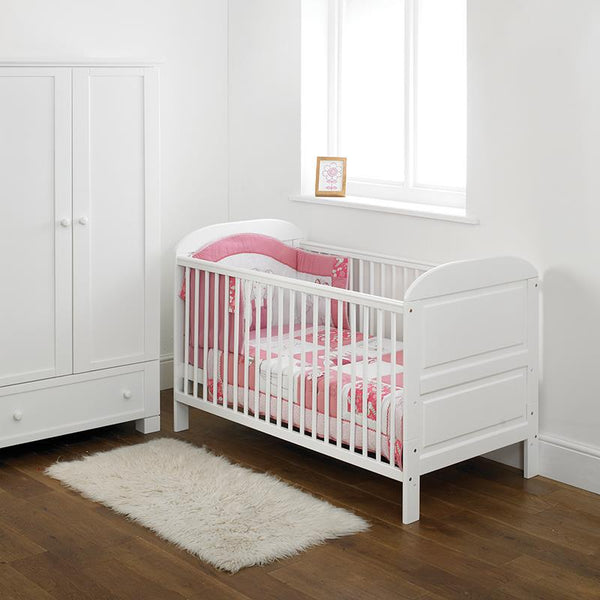 East Coast Angelina Cot Bed - White