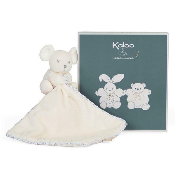 Kaloo Perle Hug Doudou Mouse - Cream