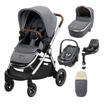 Maxi-Cosi Adorra Luxe Pebble 360 Travel System - Includes Base