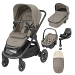 Maxi-Cosi Adorra Luxe Pebble 360 Travel System - Includes Base