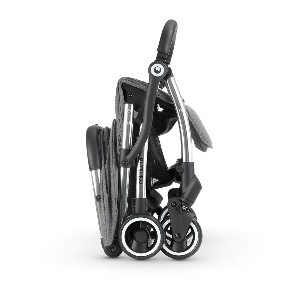 mini uno travel stroller MiniUno Touchfold Travel System – DeWaldens Pram Centre