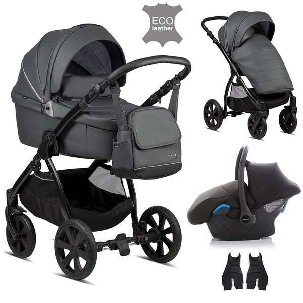 Noordi FJORDI 3-In-1 Travel System - Eco Leather