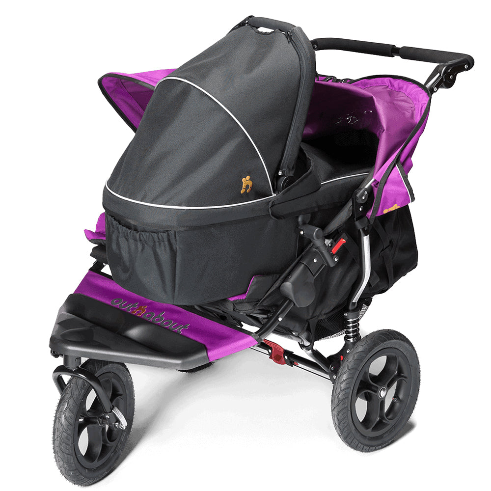 High Adapter Carrycot Out n About Nipper Double Carrycot Adapter 1 – DeWaldens Pram Centre